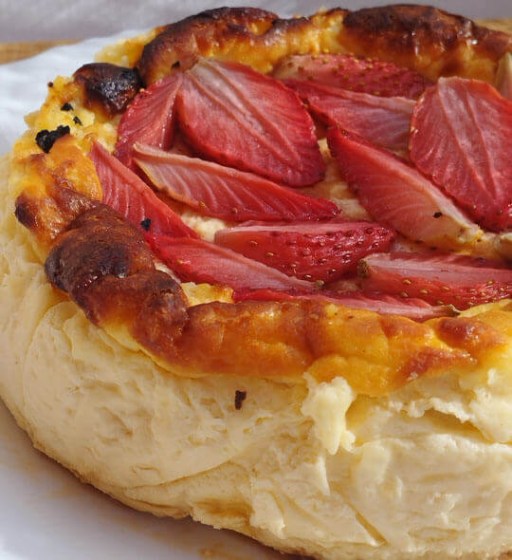 tarta de queso al horno casera